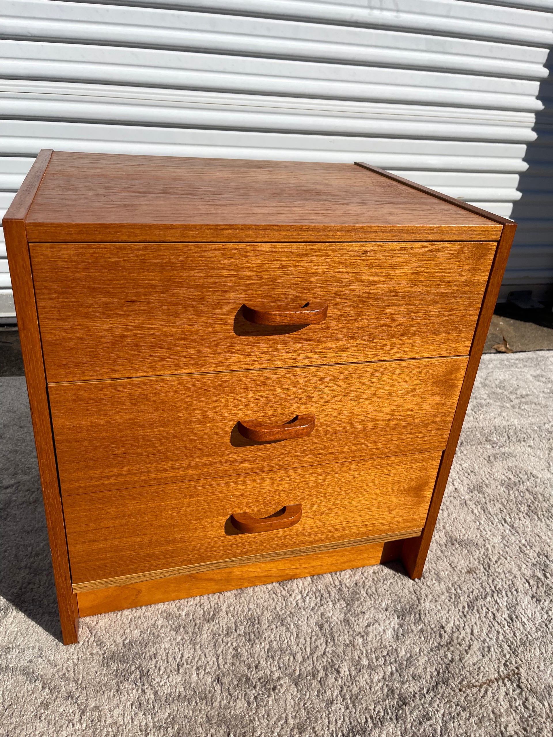 Danish Modern Teak Petite Nightstand
