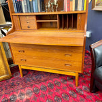 Danish Modern Teak Bookcase and Sectional by Johannes Sorth for Bornholm