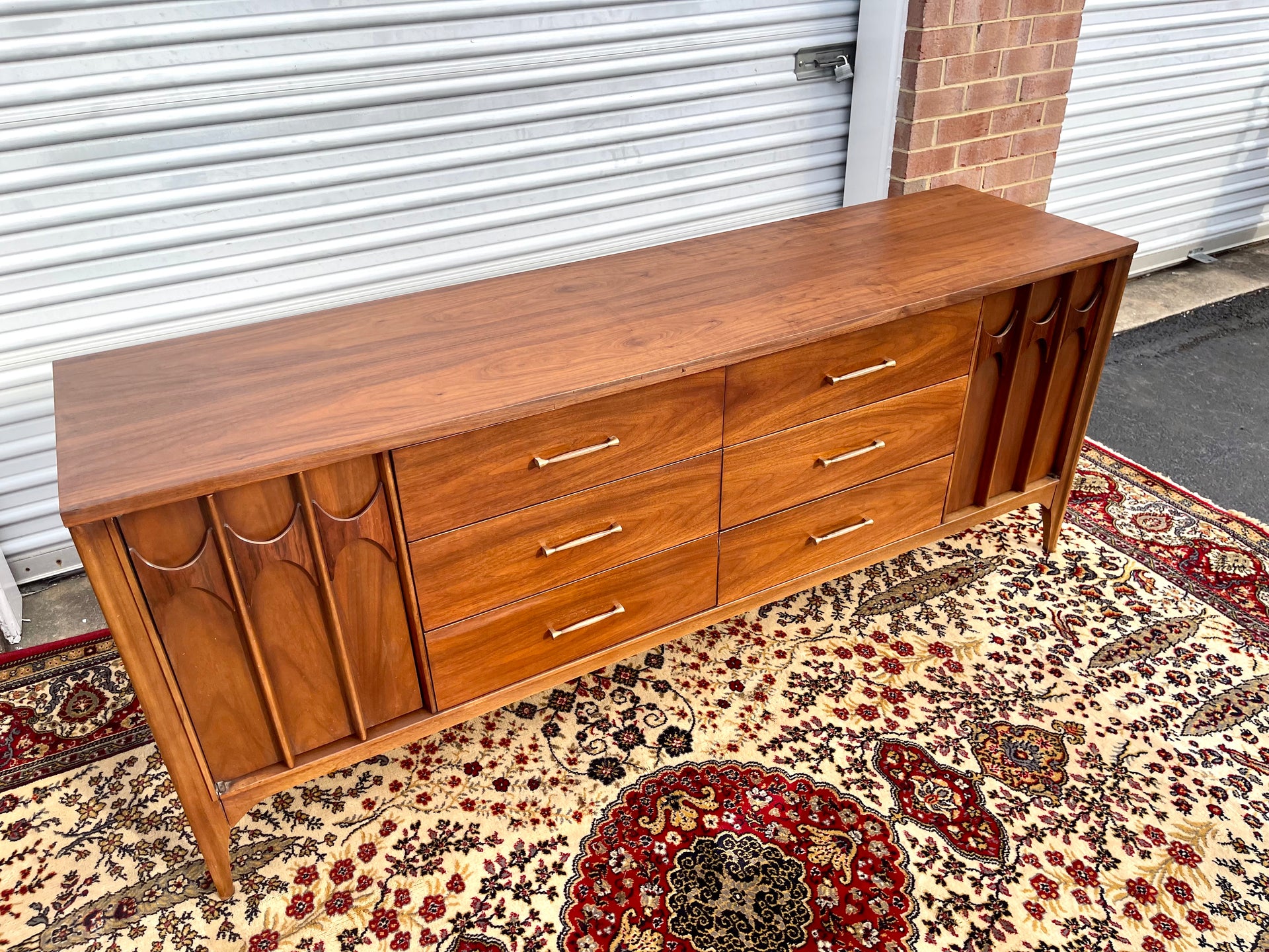 Kent Coffey Perspecta Twelve Door Lowboy Dresser