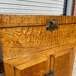 Antique Chinese Burl Wood Cabinet