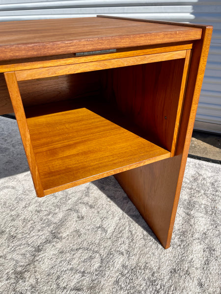 Danish Teak Nordisk Andes-Eksport Drafting Desk