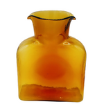 Blenko Glass Mid Century Amber Vase