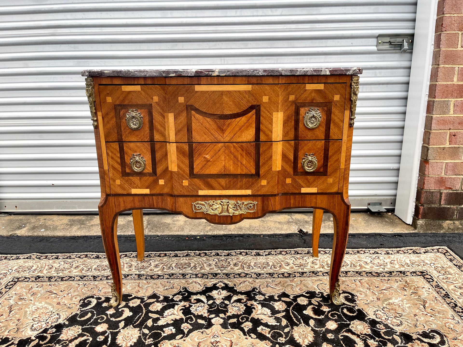 Louis XVI Style Ormolu Chest of Drawers