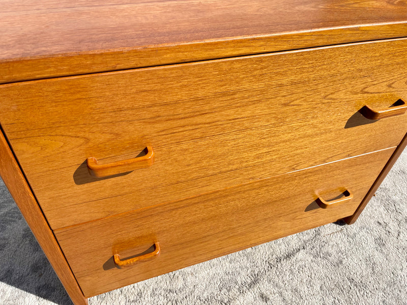 Petite Teak Filing Cabinet