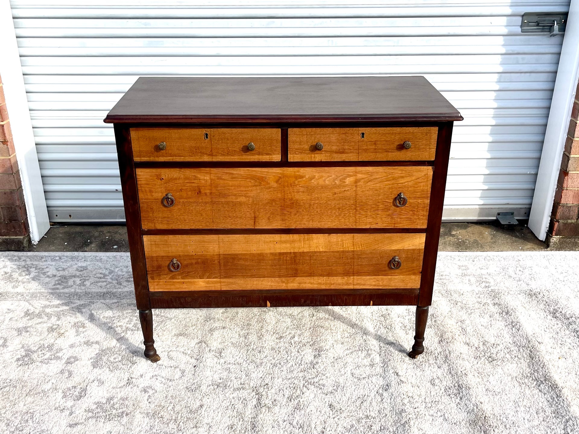 Refinished Antique Shabby Chic Dresser
