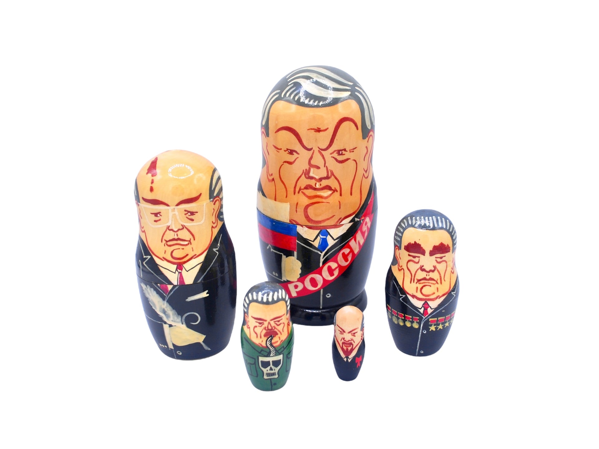 Russian Presidential Nesting Dolls