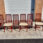 Danish Rosewood Bentwood Dining Chairs