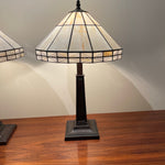 Tiffany Reproduction Lamp Pair