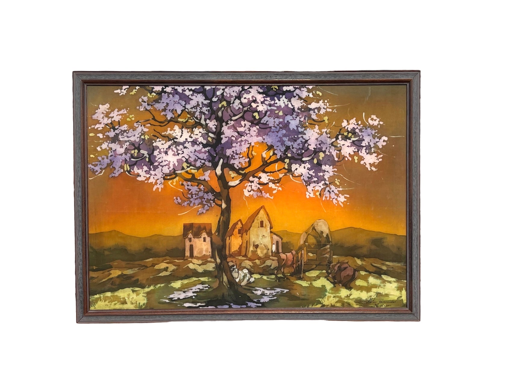 Jacanandas Purple Tree Batik