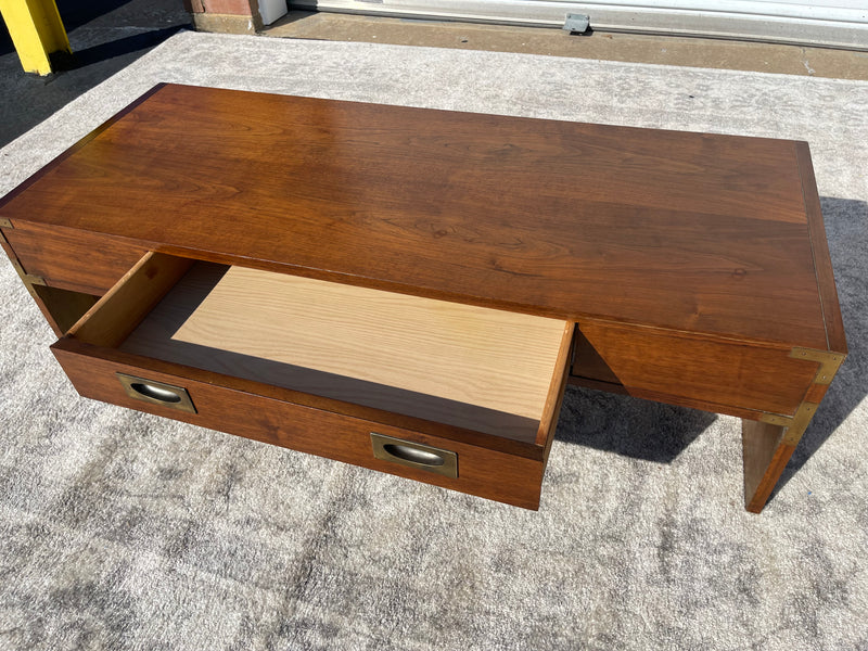 Lane Campaign Style Coffee Table