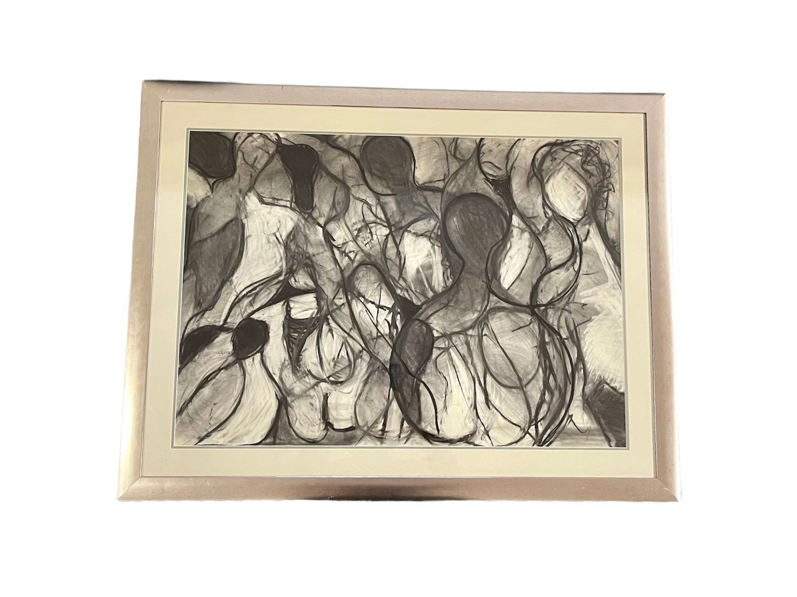 Nina Gelin-Meier Charcoal Abstract