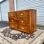 Campaign Style Solid Rosewood Dresser