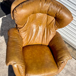 Charlton Century 21 Vintage Lounger Chair and Ottoman