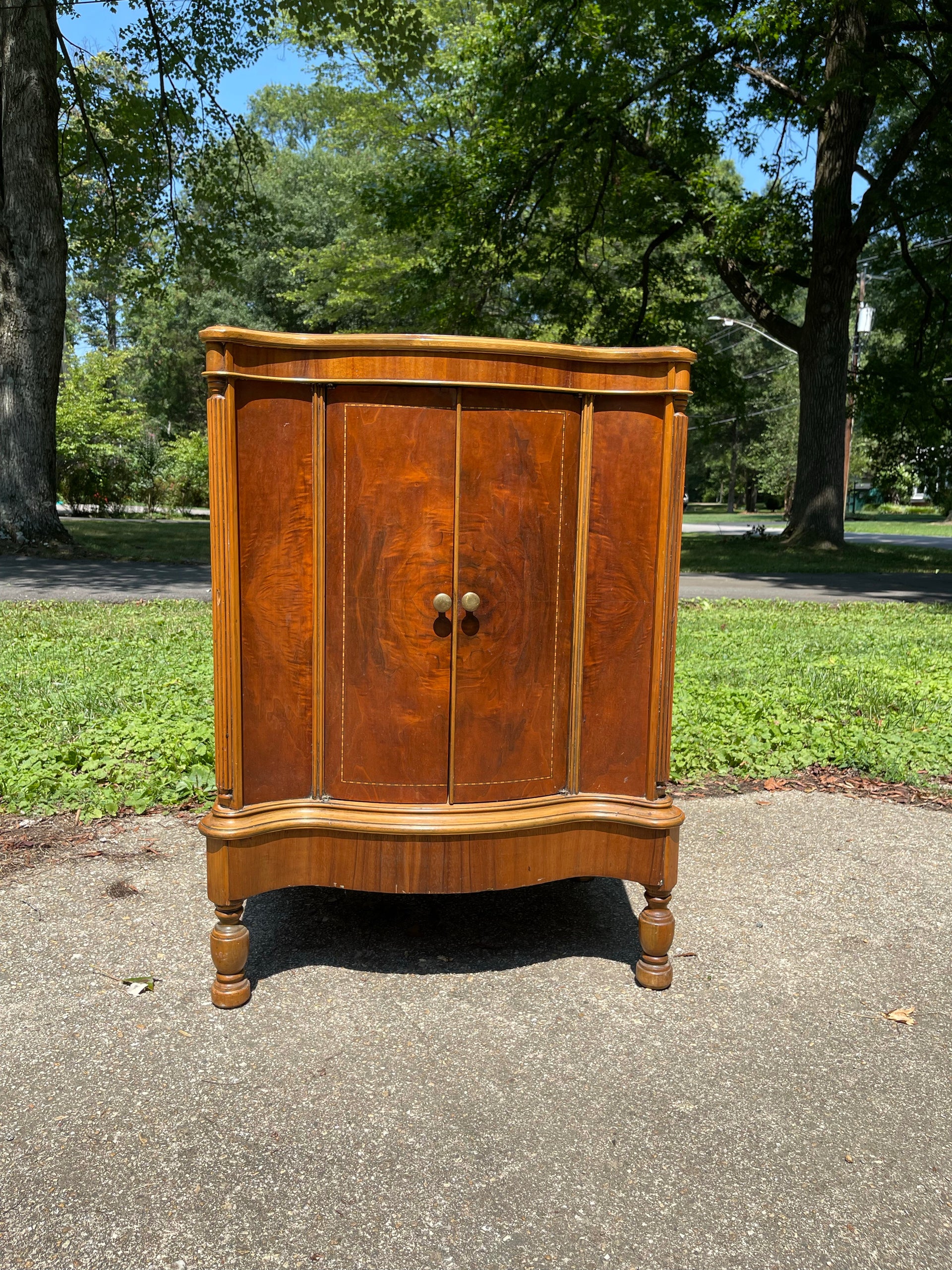 Vintage Record Cabinet