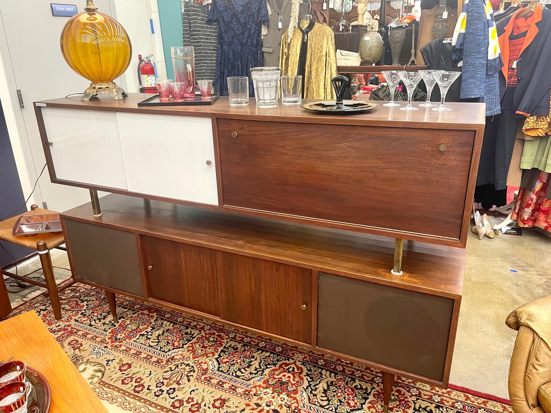 Vintage Record Cabinet