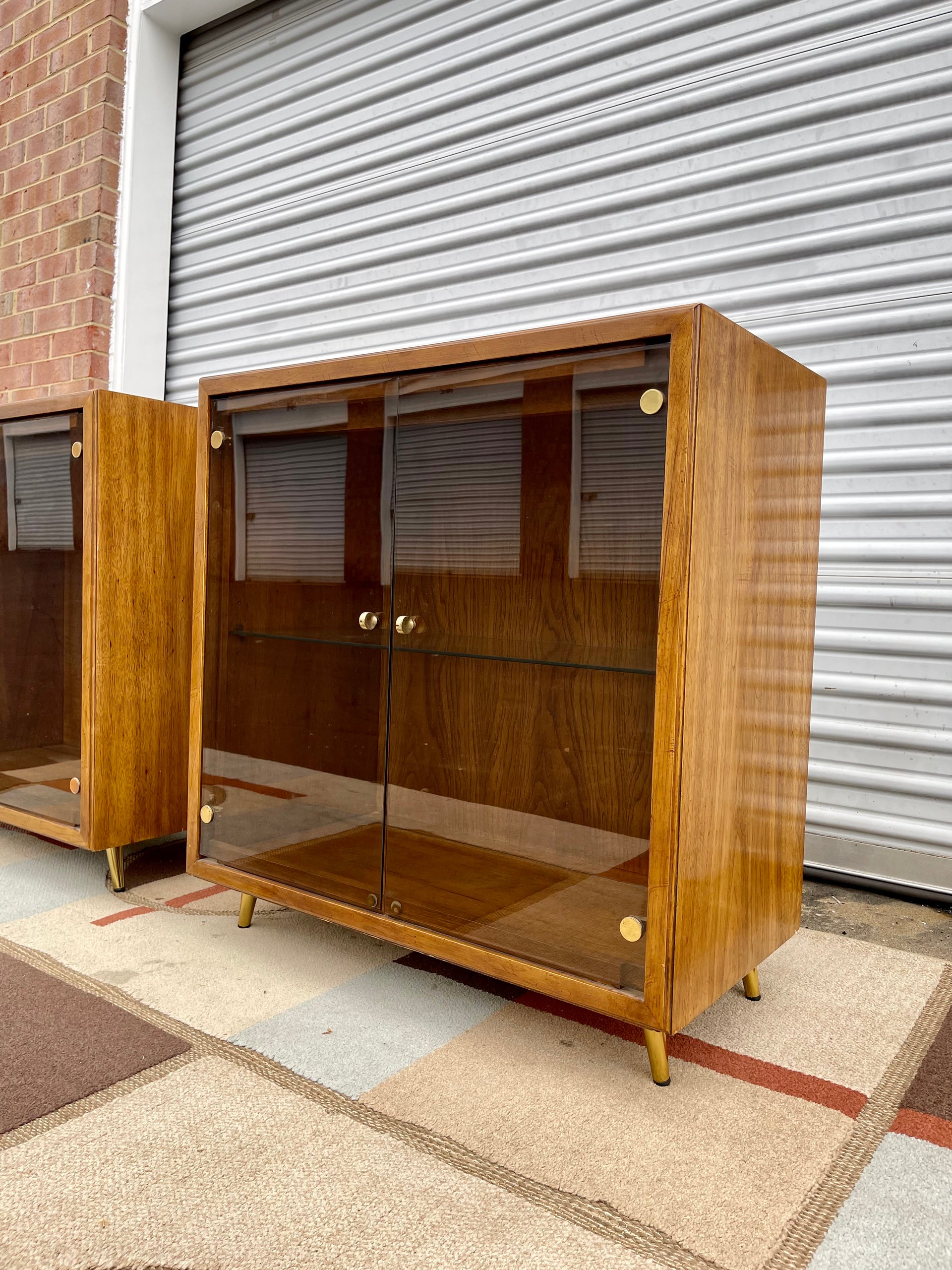 Mid Century Drexel Record or Media Cabinets