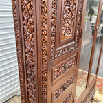 Ornate Hand Carved Wooden Cabinet