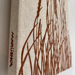 Mid Century Modern Marushka Wheat Canvas
