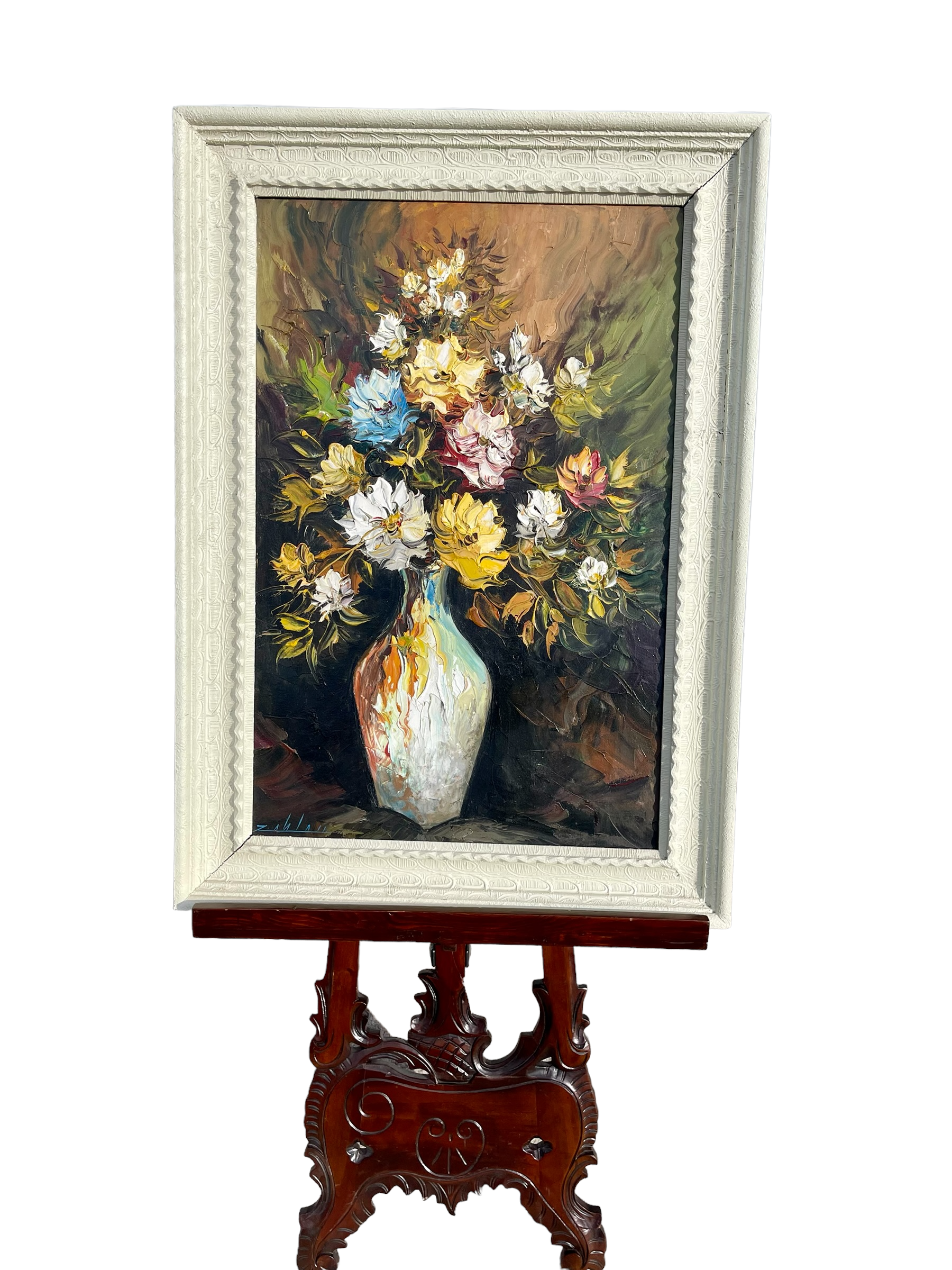 Sophie Zahlan de Cayetti “Lourdes Buenaventura” Oil on Canvas