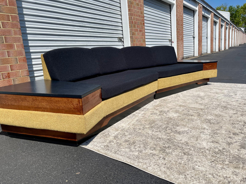 Adrian Pearsall Style Boomerang Sofa