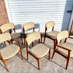 Eric Buch for O.D. Mobler Teak Dining Chairs