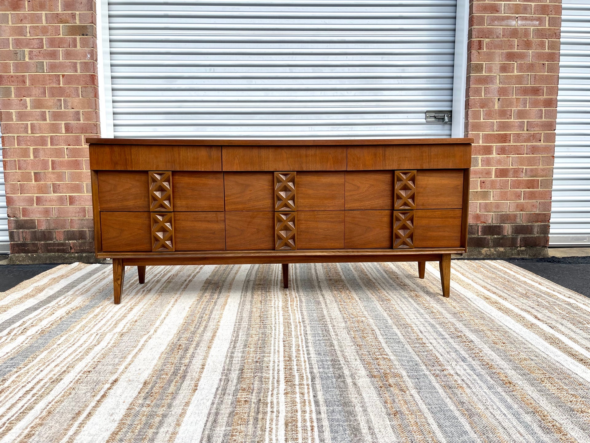 Bassett Aztec Lowboy Dresser