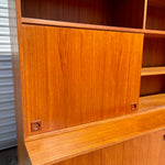 Danish Modern Teak Wall Unit