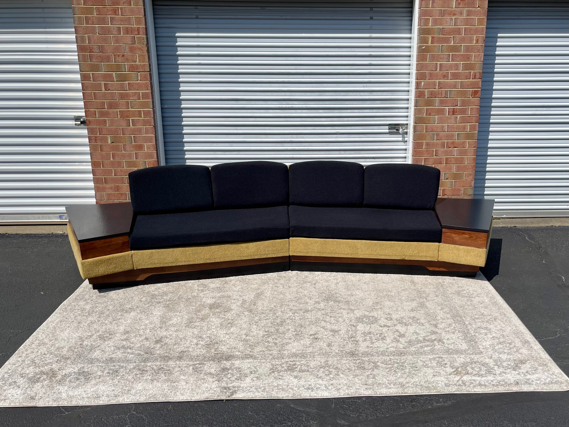 Adrian Pearsall Style Boomerang Sofa