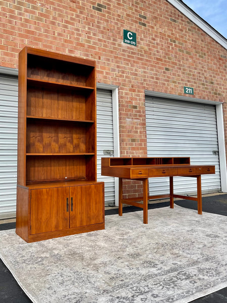 Scan Teak Bookcase and Cabinet