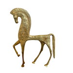 Etruscan Bronze Horse Statue by Francesco Simoncini in the Style of Frederick Weinburg