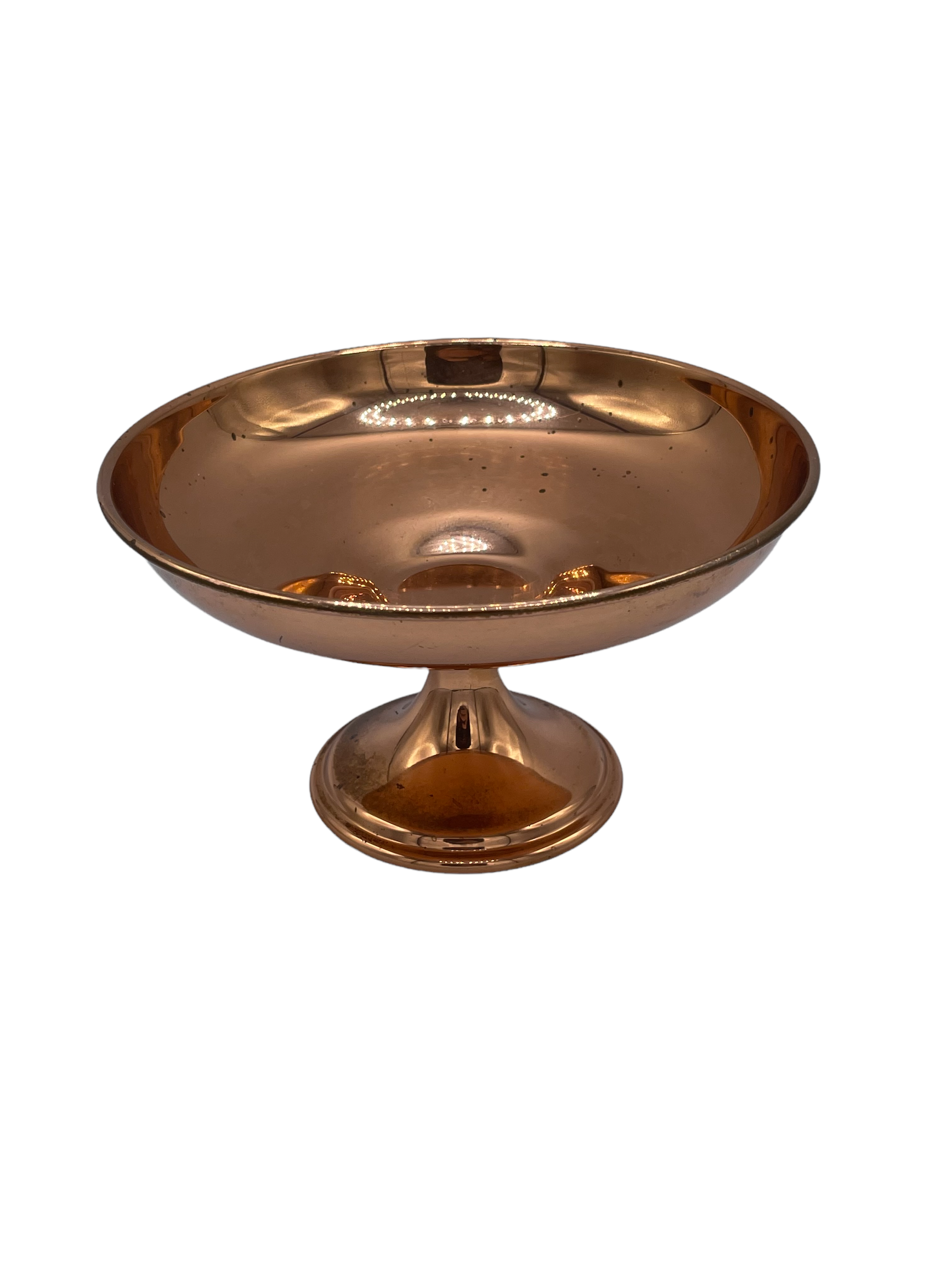 Solid Copper Compote