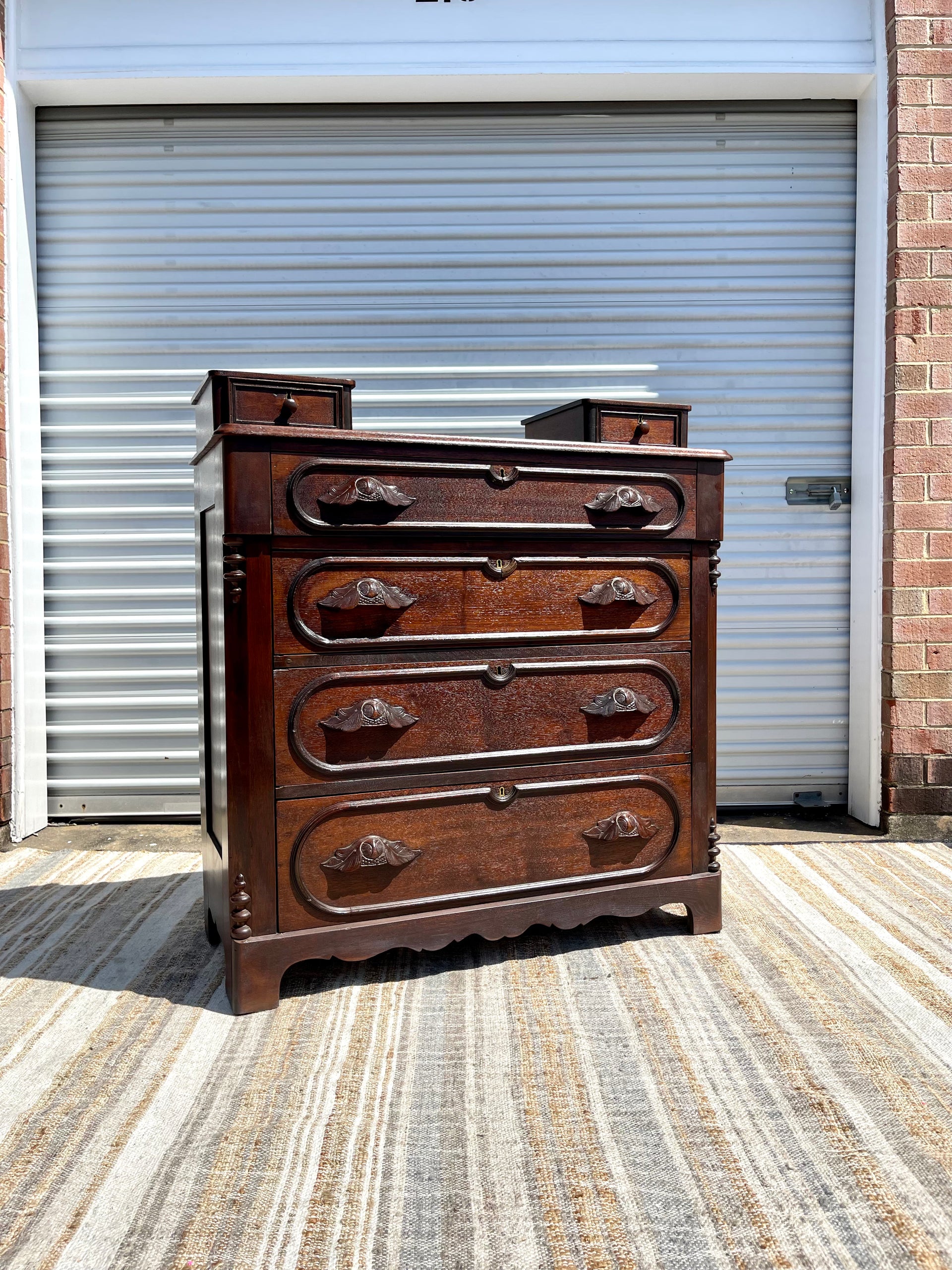 Victorian Eastlake Chest of Drawers