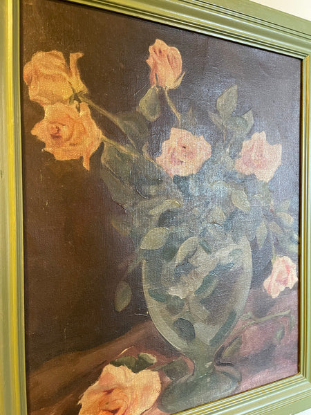 Oil on Canvas Still Life Signed E. Kyttler