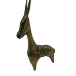 Antique Brass Donkey