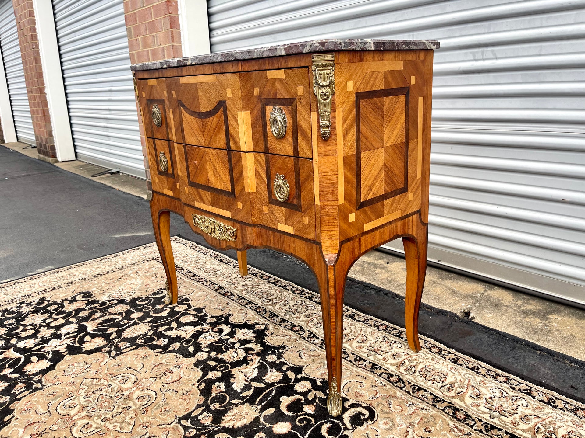Louis XVI Style Ormolu Chest of Drawers