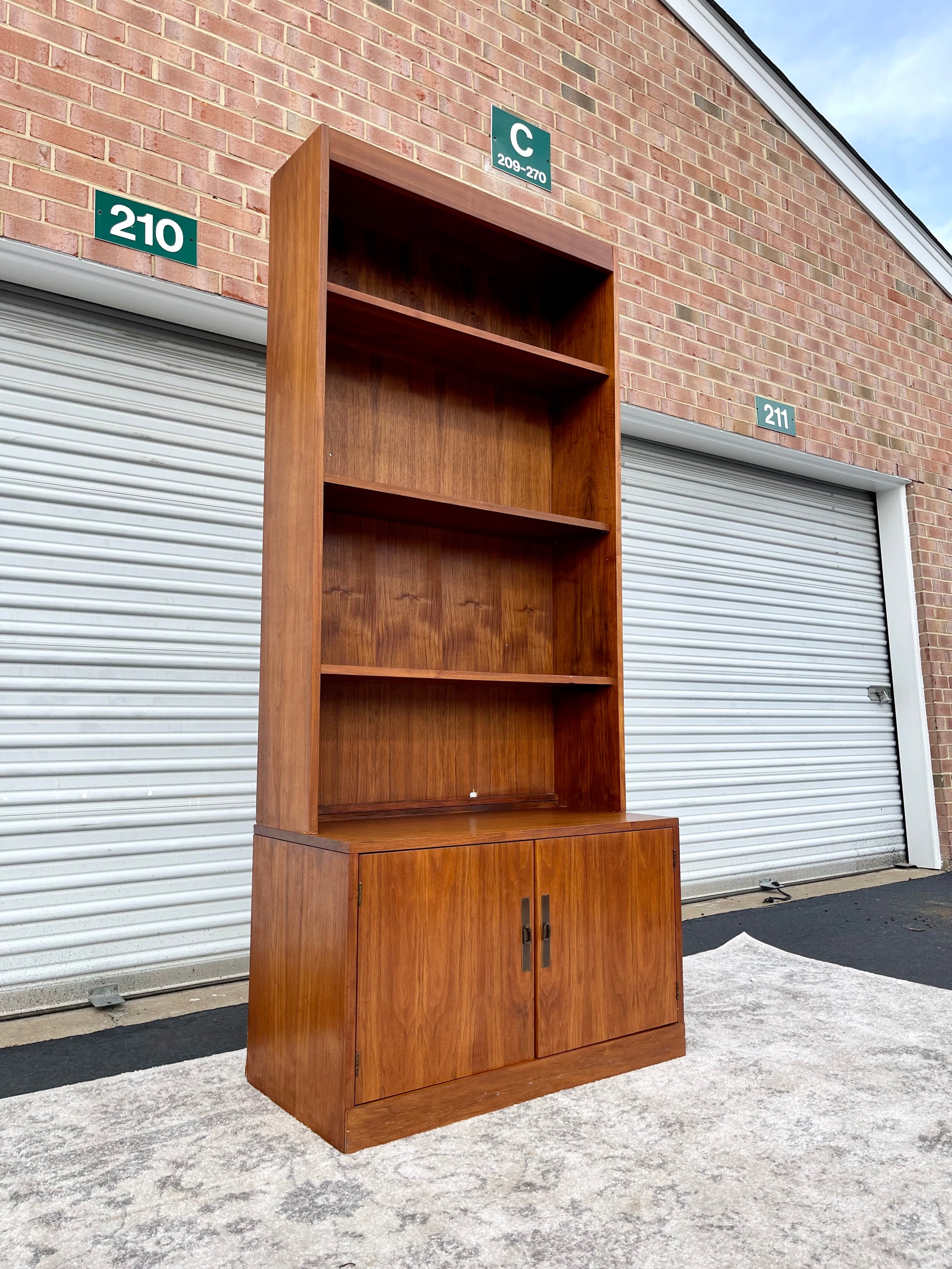 Scan Teak Bookcase and Cabinet