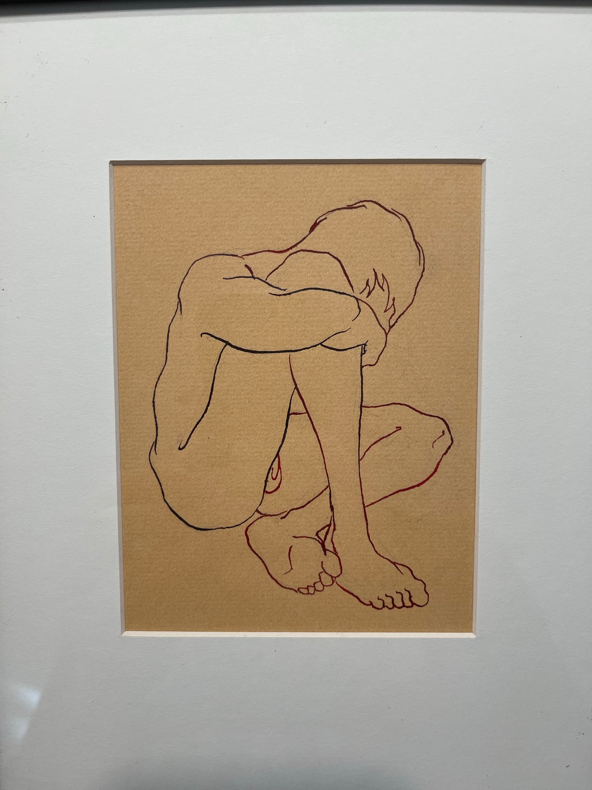 Tuffli Nude Ink Sketch