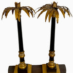 Hollywood Regency Gilt Candlesticks