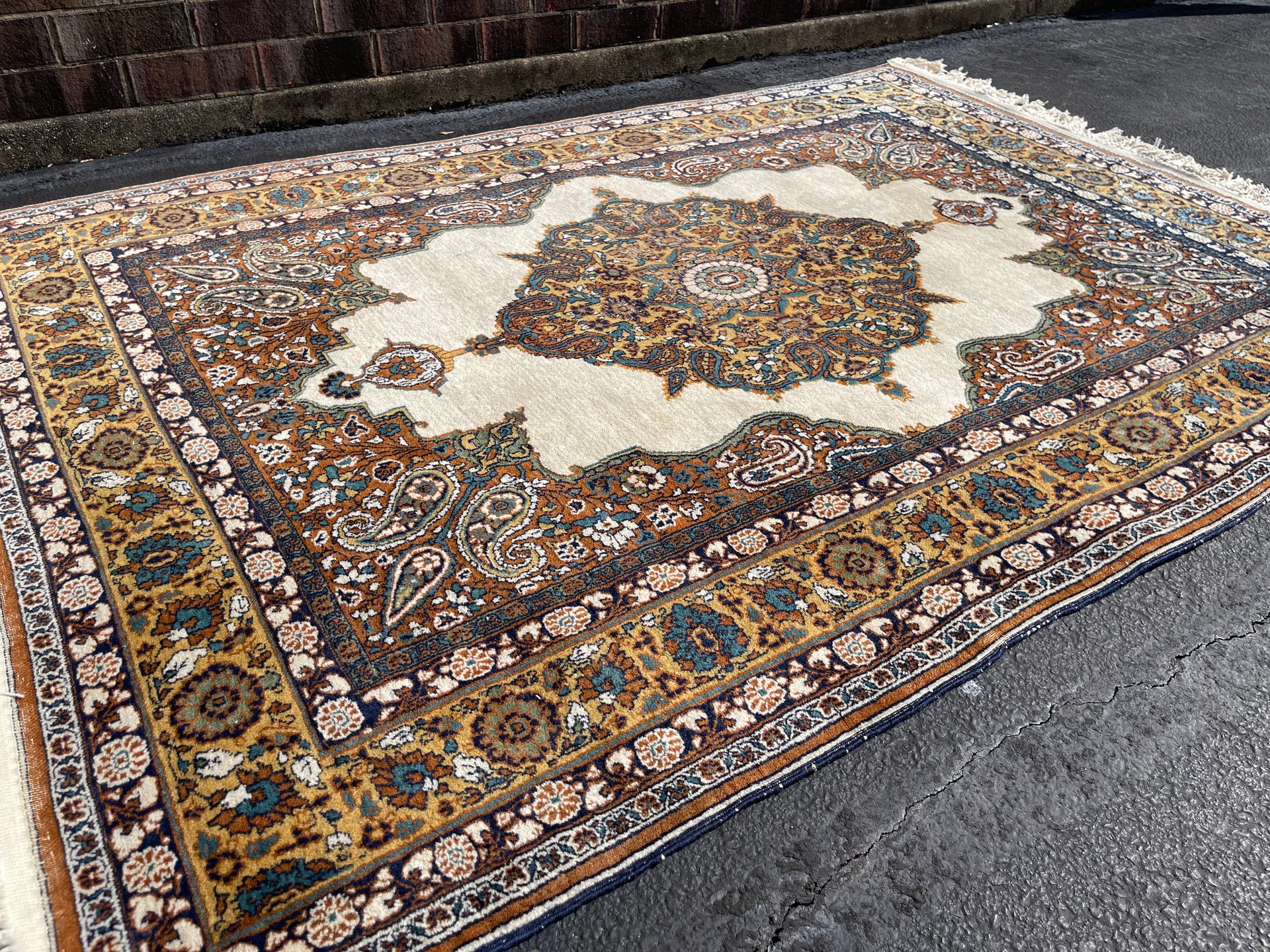 Vintage Persian Hand Woven Rug