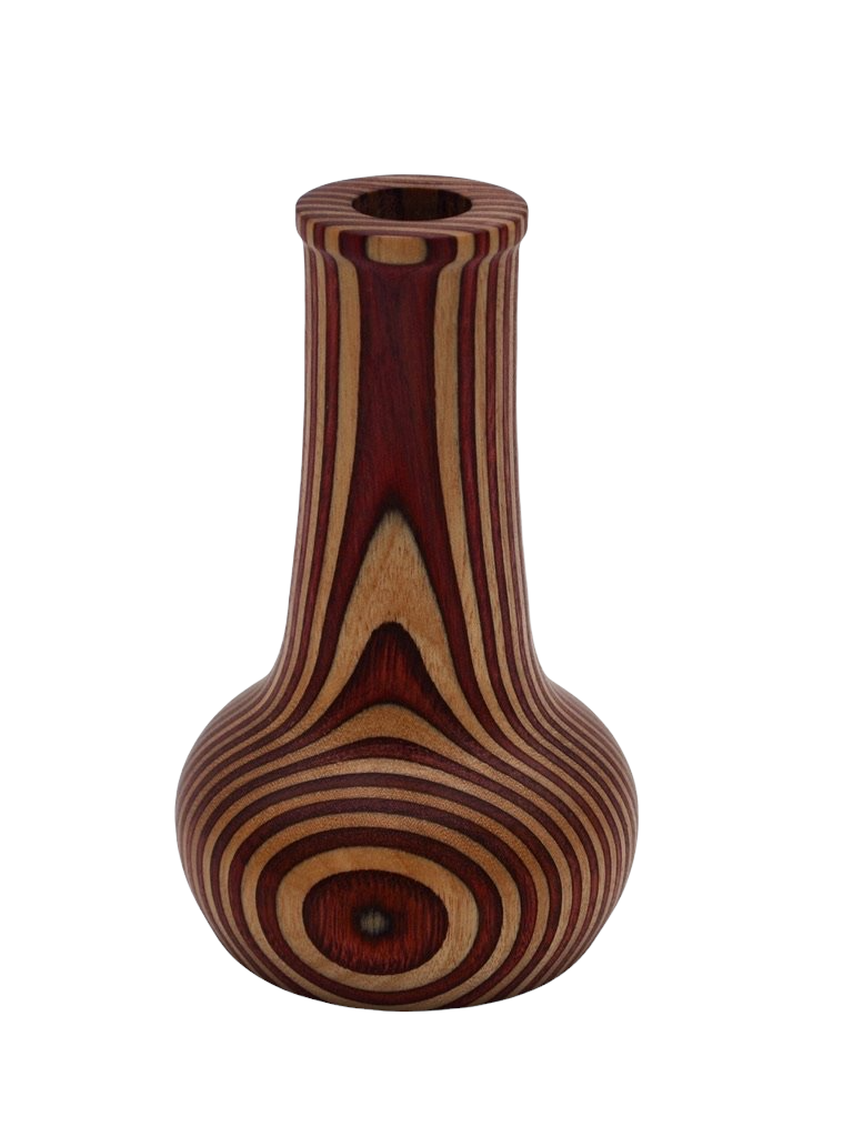 Bob Horowitz Handcrafted Wood Vase