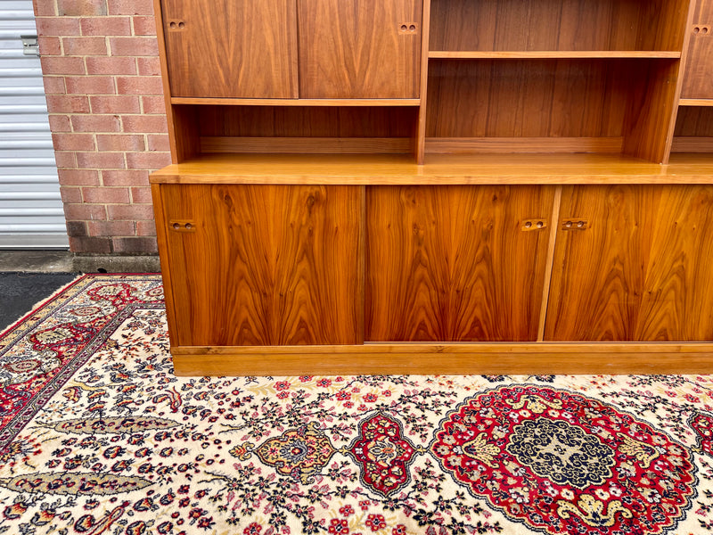 Danish Teak Wall Unit