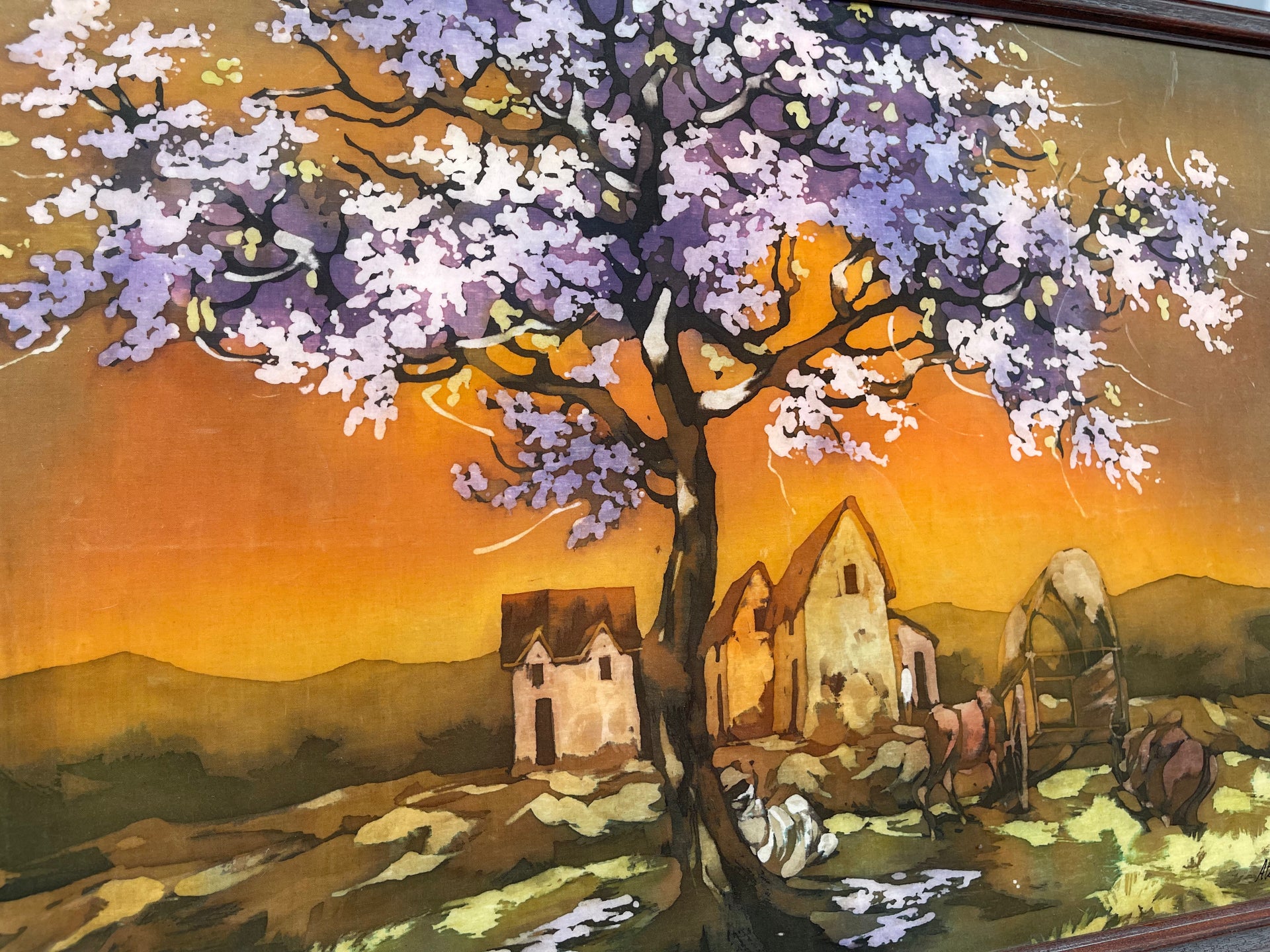 Jacanandas Purple Tree Batik