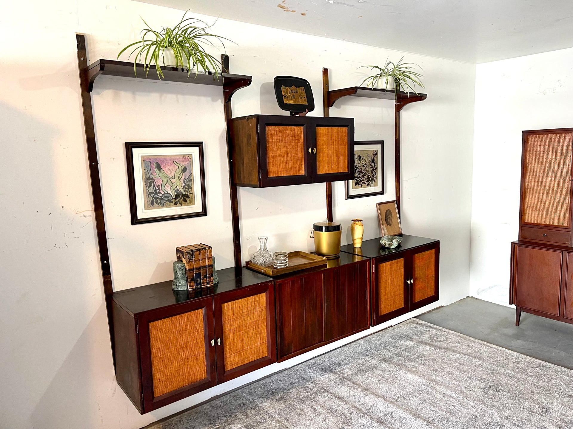 Noral Olson for Kopenhavn Mid Century Wall Unit