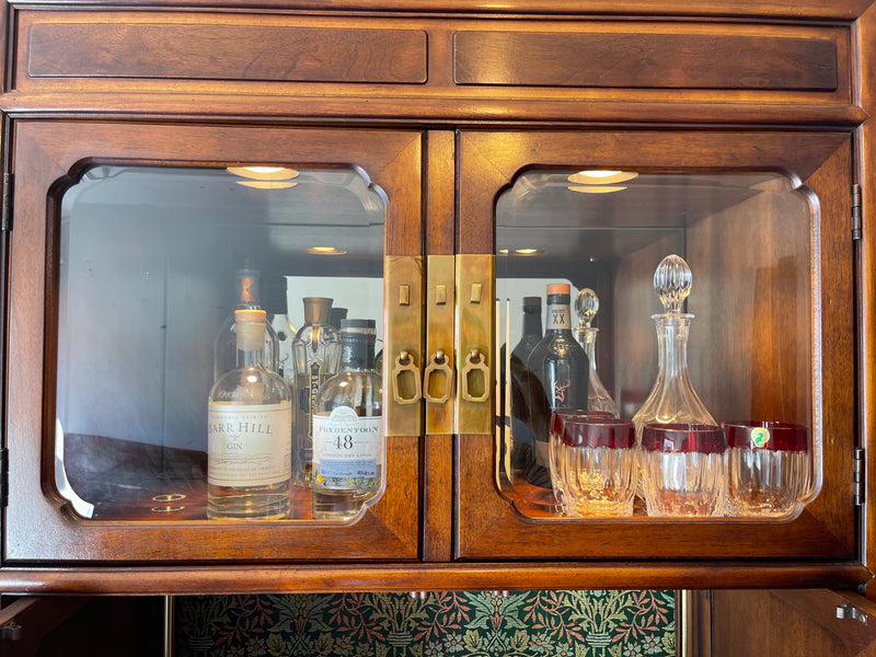 Custom Henredon Bar Cabinet
