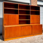 Danish Modern Teak Wall Unit