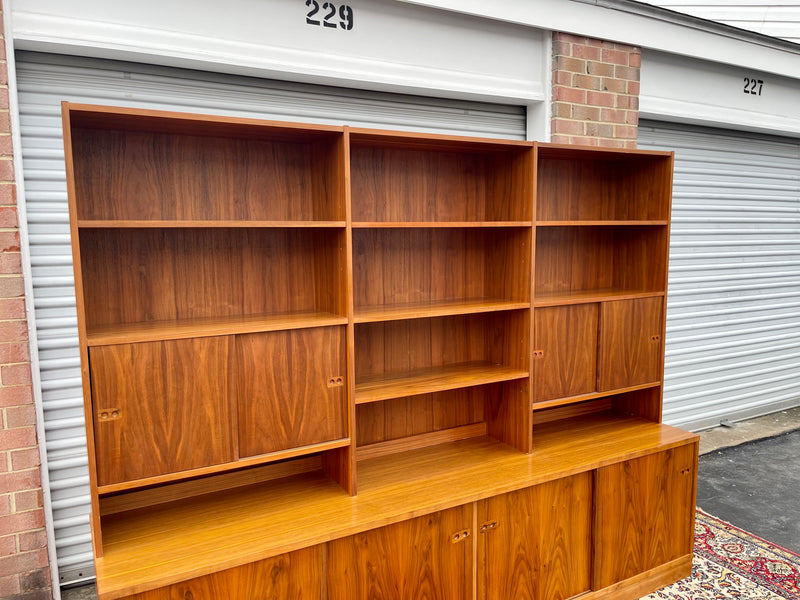 Danish Teak Wall Unit