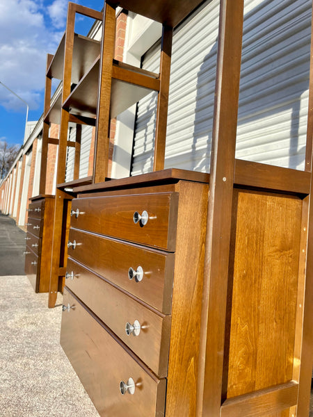 Mid Century Modern Wall Units