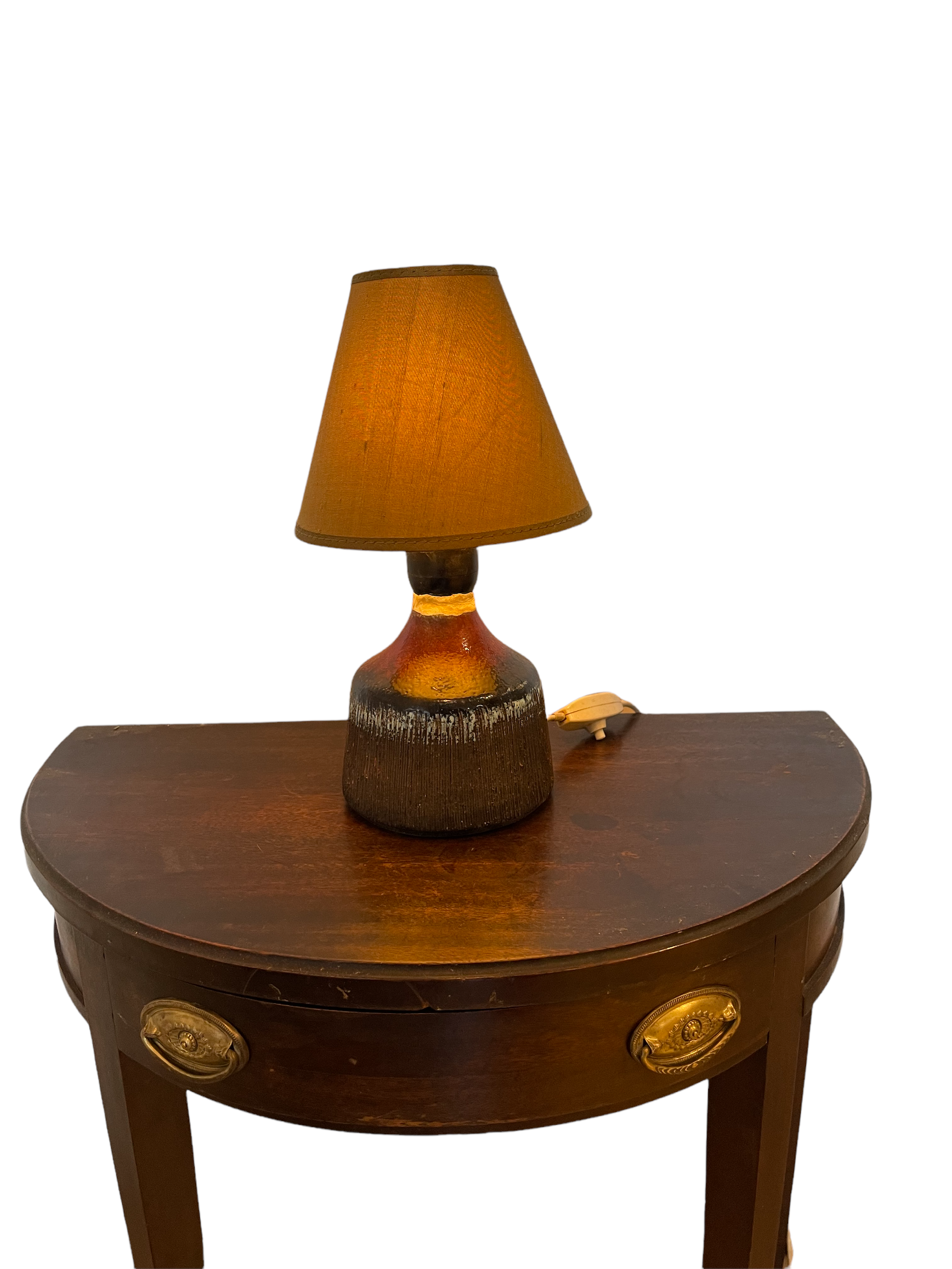 Tilgmans Table Lamp Glazed Stoneware, Sweden 1950s