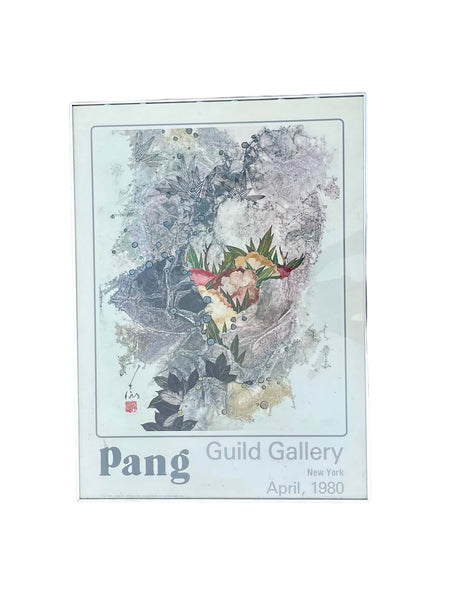 “Pang” Guild Gallery New York April 1980 Framed Poster