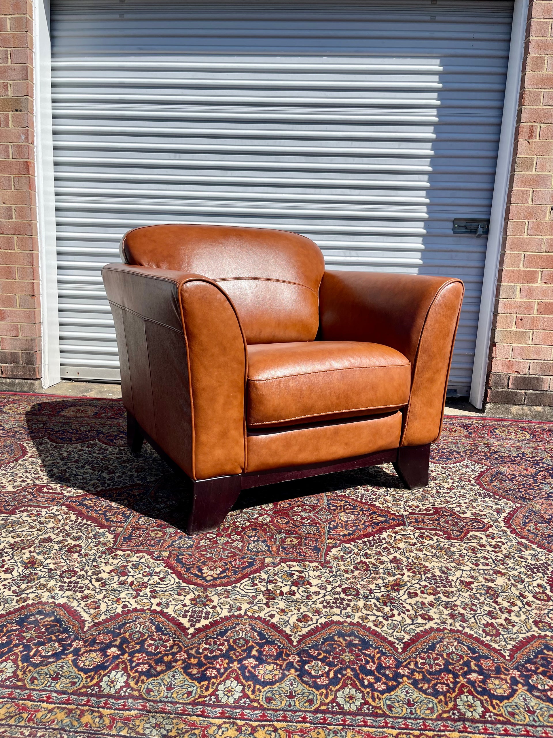 Divani Italian Overstuffed Armchair